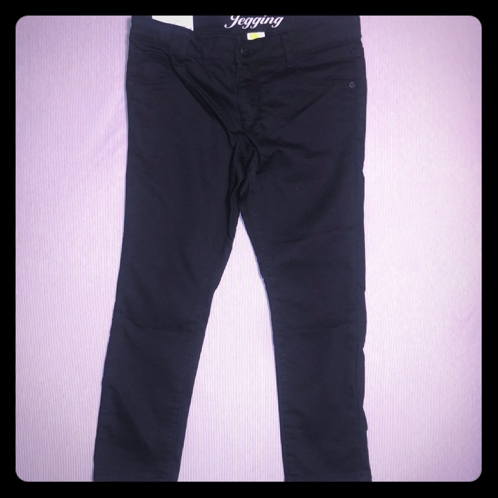 Girls Black Jeggings